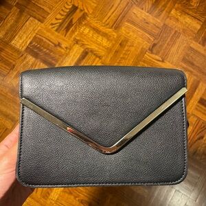 Elegant Black Leather Handbag